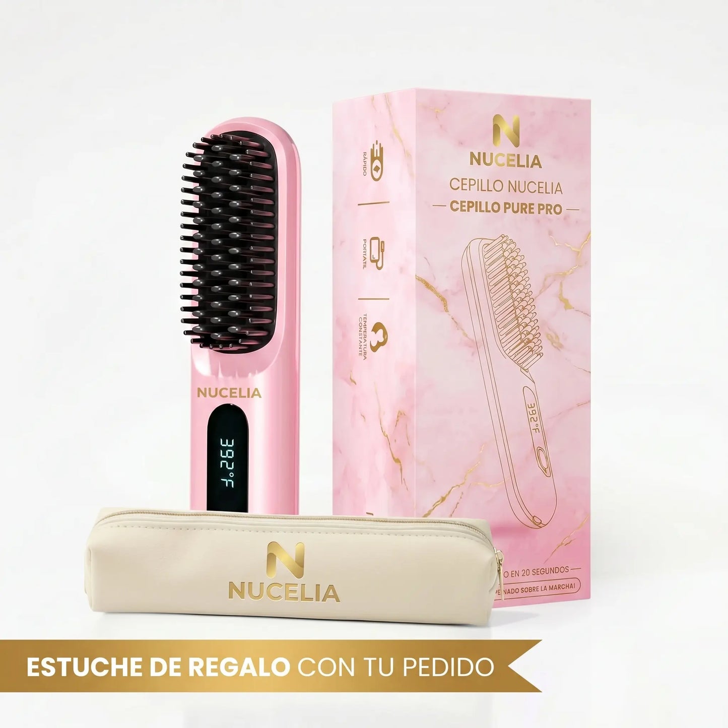 El PRIMER cepillo alisador inteligente para cabello corto