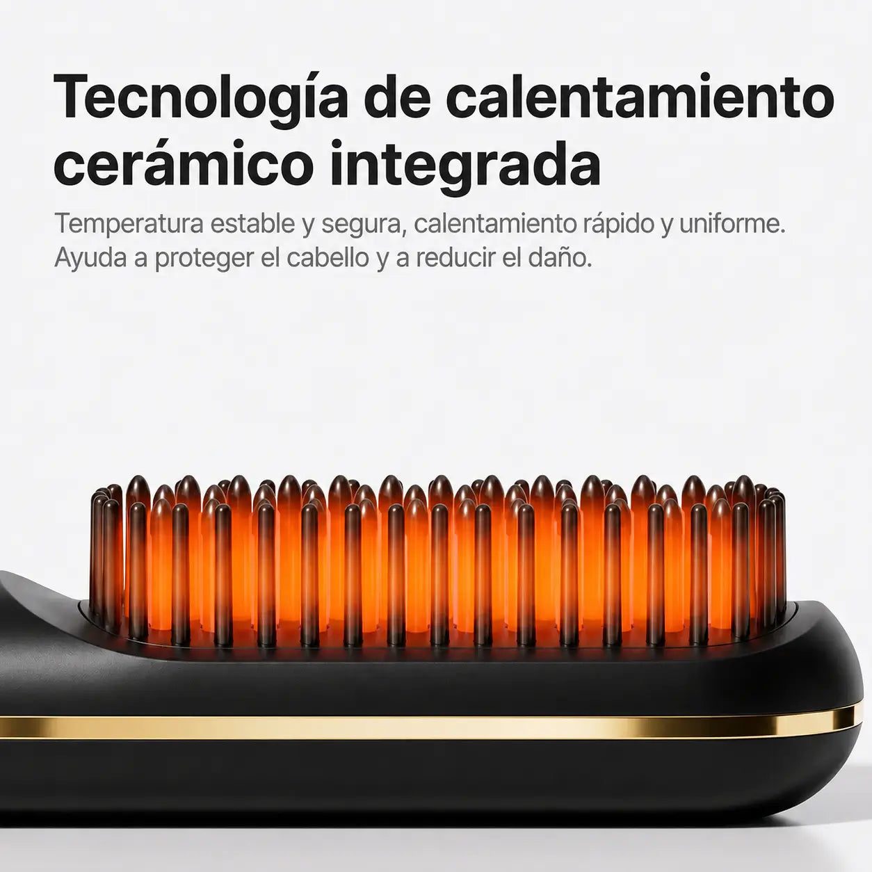 El PRIMER cepillo alisador inteligente para cabello corto