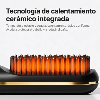 El PRIMER cepillo alisador inteligente para cabello corto