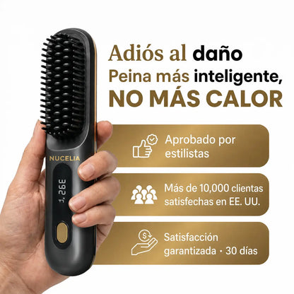 El PRIMER cepillo alisador inteligente para cabello corto
