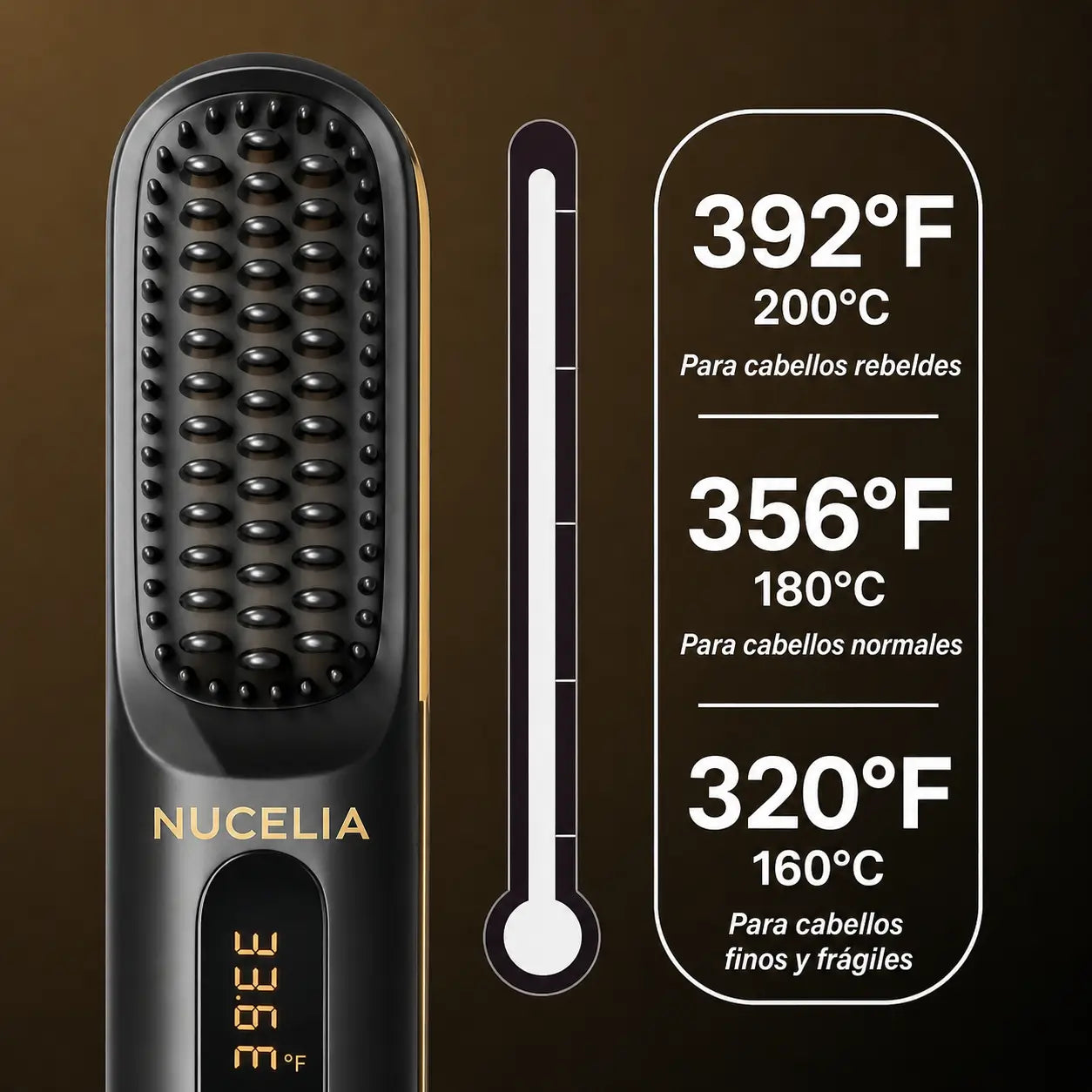 El PRIMER cepillo alisador inteligente para cabello corto