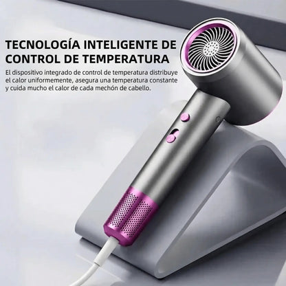 Secador iónico de alta velocidad | Secado rápido, anti-frizz y brillo