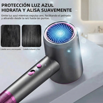 Secador iónico de alta velocidad | Secado rápido, anti-frizz y brillo