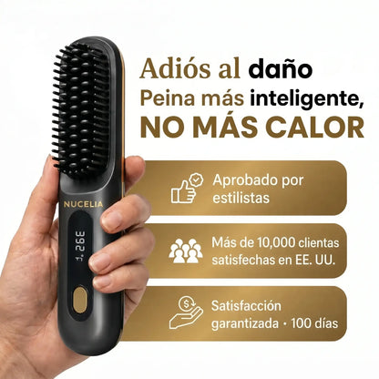 El PRIMER cepillo alisador inteligente para cabello corto