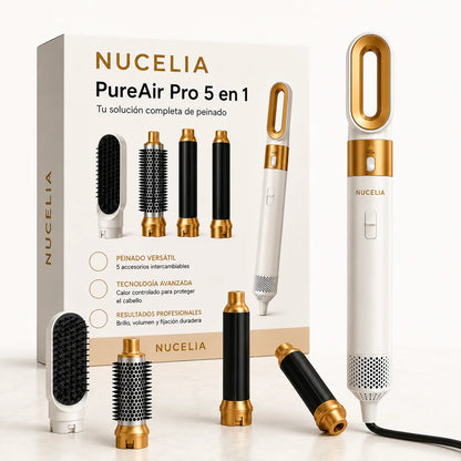 PureAir PRO 5 en 1 | Seca, alisa, riza y da volumen