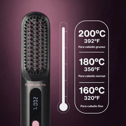 el 1er Cepillo Alisador para Cabello Corto